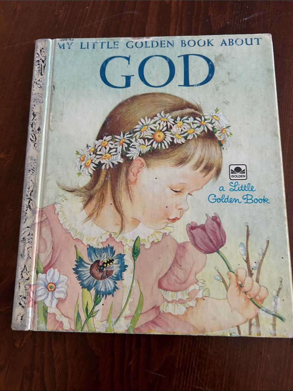 My Little Golden Book About God - Pink Illustrated Kids Book by Golden